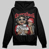 Jordan 4 Bred DopeSkill Hoodie Sweatshirt Overstack Graphic Streetwear - Black