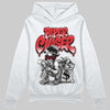 Jordan 4 Bred DopeSkill Hoodie Sweatshirt Paper Chaser Boy Graphic Streetwear - White
