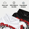 Bred 4s DopeSkill Hoodie Sweatshirt Rebirth Graphic