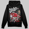 Jordan 4 Bred DopeSkill Hoodie Sweatshirt Stressless Graphic Streetwear - Black