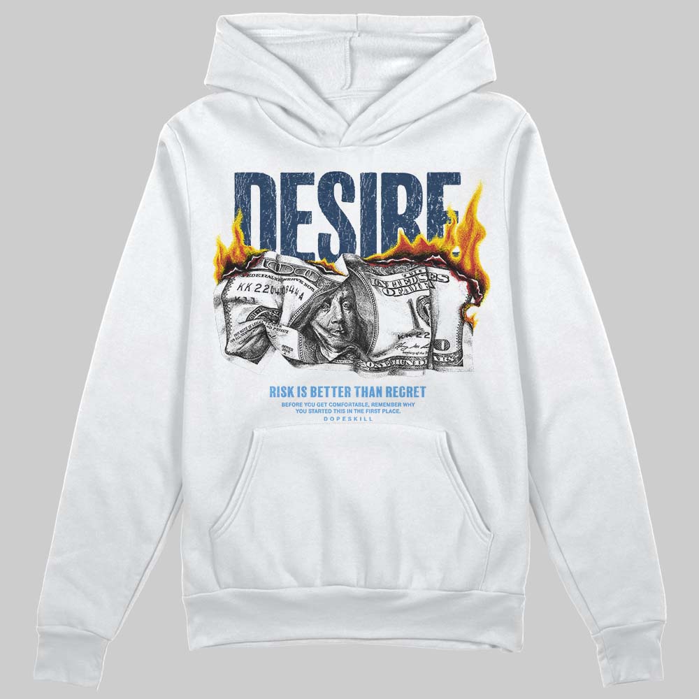 Jordan 13 Flint DopeSkill Hoodie Sweatshirt Desire Graphic Streetwear - White