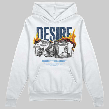 Jordan 13 Flint DopeSkill Hoodie Sweatshirt Desire Graphic Streetwear - White