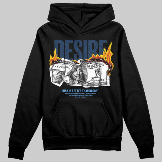 Jordan 13 Flint DopeSkill Hoodie Sweatshirt Desire Graphic Streetwear - Black