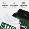Forest Green 14s DopeSkill Hoodie Sweatshirt Better Myself Graphic