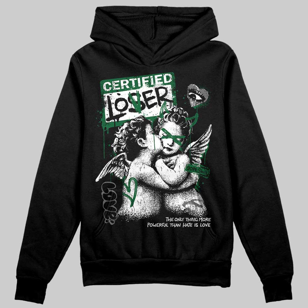 Jordan 14 Forest Green DopeSkill Hoodie Sweatshirt Certified Lover Graphic Streetwear - black