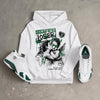 Forest Green 14s DopeSkill Hoodie Sweatshirt Certified Lover Graphic