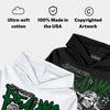 Forest Green 14s DopeSkill Hoodie Sweatshirt Distorted Realms Graphic