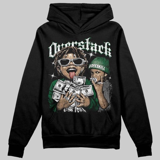 Jordan 14 Forest Green DopeSkill Hoodie Sweatshirt Overstack Graphic Streetwear - black