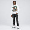Forest Green 14s DopeSkill Hoodie Sweatshirt Overstack Graphic