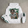 Forest Green 14s DopeSkill Hoodie Sweatshirt Overstack Graphic