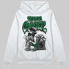 Jordan 14 Forest Green DopeSkill Hoodie Sweatshirt Paper Chaser Boy Graphic Streetwear - White