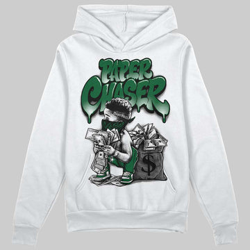 Jordan 14 Forest Green DopeSkill Hoodie Sweatshirt Paper Chaser Boy Graphic Streetwear - White