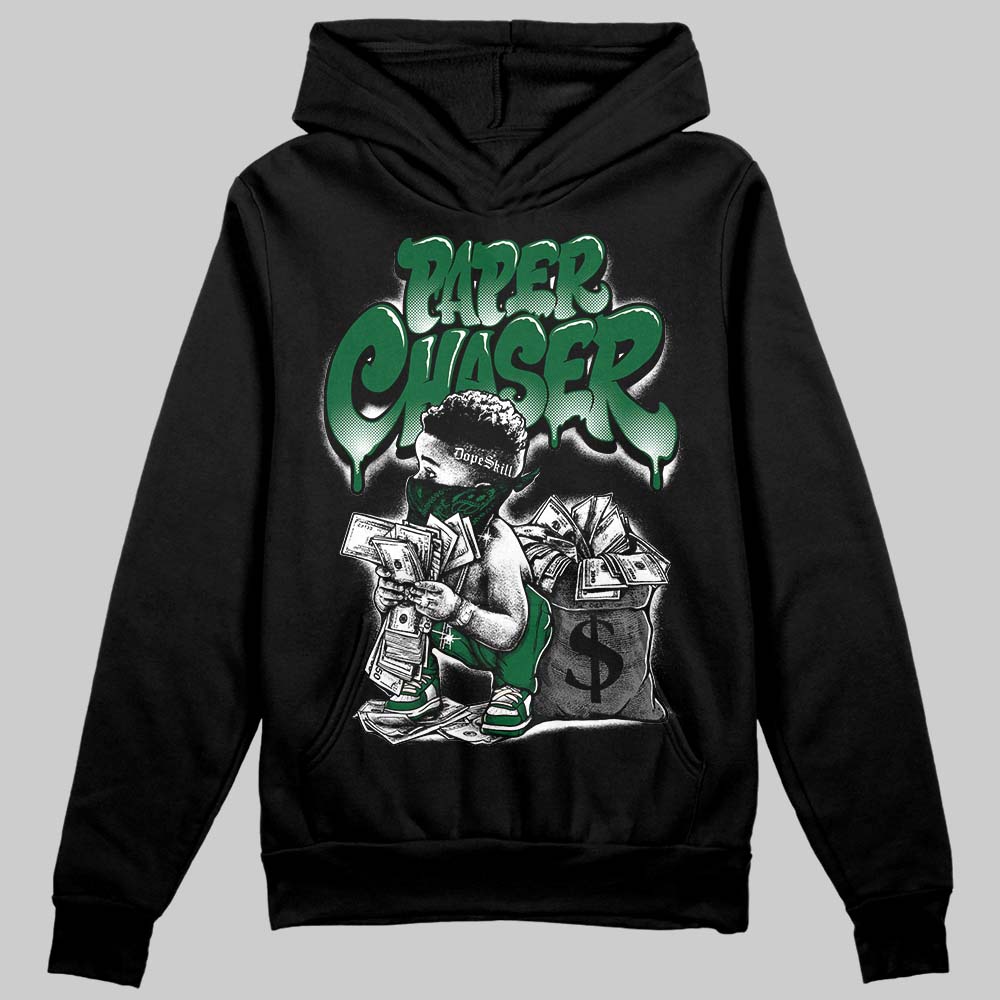 Jordan 14 Forest Green DopeSkill Hoodie Sweatshirt Paper Chaser Boy Graphic Streetwear - black