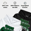 Forest Green 14s DopeSkill Hoodie Sweatshirt Paper Chaser Boy Graphic
