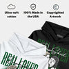 Forest Green 14s DopeSkill Hoodie Sweatshirt Real Lover Graphic