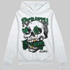 Jordan 14 Forest Green DopeSkill Hoodie Sweatshirt Rebirth Graphic Streetwear - White