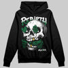 Jordan 14 Forest Green DopeSkill Hoodie Sweatshirt Rebirth Graphic Streetwear - black
