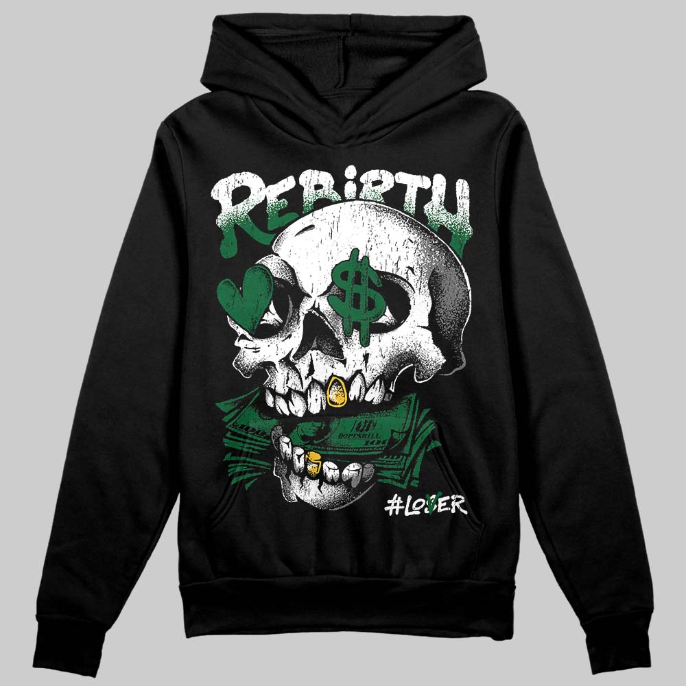 Jordan 14 Forest Green DopeSkill Hoodie Sweatshirt Rebirth Graphic Streetwear - black