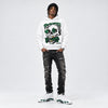 Forest Green 14s DopeSkill Hoodie Sweatshirt Rebirth Graphic