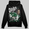 Jordan 14 Forest Green DopeSkill Hoodie Sweatshirt Stressless Graphic Streetwear - Black