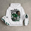 Forest Green 14s DopeSkill Hoodie Sweatshirt Stressless Graphic