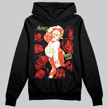 Jordan 5 Retro OG "Halloween" DopeSkill Hoodie Sweatshirt Built Different Graphic Streetwear - Black