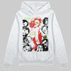 Jordan 5 Retro OG "Halloween" DopeSkill Hoodie Sweatshirt Built Different Graphic Streetwear - White