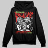 Jordan 5 Retro OG "Halloween" DopeSkill Hoodie Sweatshirt Distorted Realms Graphic Streetwear - Black