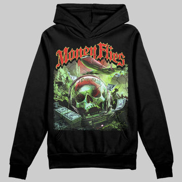 Jordan 5 Retro OG "Halloween" DopeSkill Hoodie Sweatshirt Money Flies Graphic Streetwear - Black
