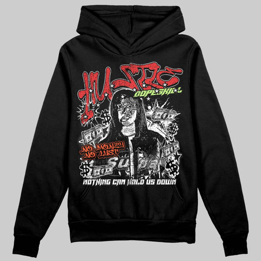 Jordan 5 Retro OG "Halloween" DopeSkill Hoodie Sweatshirt No Money No Lust Graphic Streetwear - Black