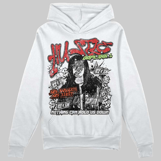 Jordan 5 Retro OG "Halloween" DopeSkill Hoodie Sweatshirt No Money No Lust Graphic Streetwear - White