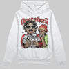 Jordan 5 Retro OG "Halloween" DopeSkill Hoodie Sweatshirt Overstack Graphic Streetwear - White