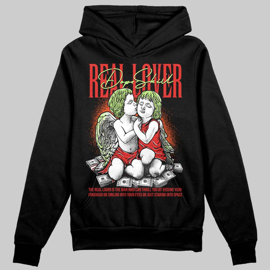 Jordan 5 Retro OG "Halloween" DopeSkill Hoodie Sweatshirt Real Lover Graphic Streetwear - Black