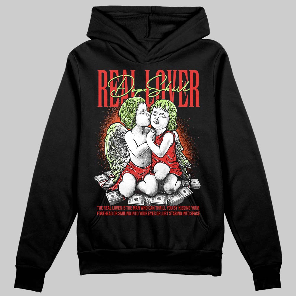 Jordan 5 Retro OG "Halloween" DopeSkill Hoodie Sweatshirt Real Lover Graphic Streetwear - Black