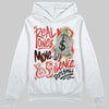 Jordan 5 Retro OG "Halloween" DopeSkill Hoodie Sweatshirt Real Ones Move In Silence Graphic Streetwear - White