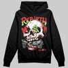 Jordan 5 Retro OG "Halloween" DopeSkill Hoodie Sweatshirt Rebirth Graphic Streetwear - Black