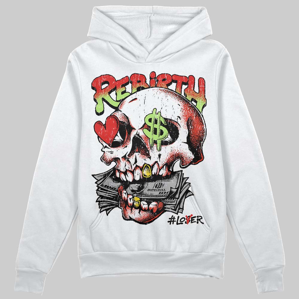 Jordan 5 Retro OG "Halloween" DopeSkill Hoodie Sweatshirt Rebirth Graphic Streetwear  White