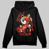 Jordan 5 Retro OG "Halloween" DopeSkill Hoodie Sweatshirt Smile Through The Pain Graphic Streetwear - Black