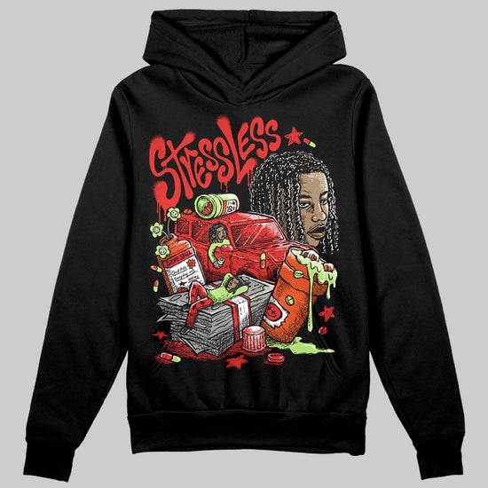 Jordan 5 Retro OG "Halloween" DopeSkill Hoodie Sweatshirt Stressless Graphic Streetwear - Black