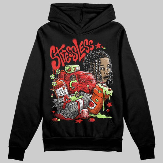 Jordan 5 Retro OG "Halloween" DopeSkill Hoodie Sweatshirt Stressless Graphic Streetwear - Black