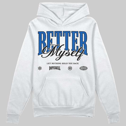 Jordan 11 "Space Jam" (2026) DopeSkill Hoodie Better Myself Graphic Streetwear - White