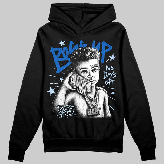 Jordan 11 "Space Jam" (2026) DopeSkill Hoodie Boss Up Graphic Streetwear - Black