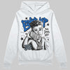 Jordan 11 "Space Jam" (2026) DopeSkill Hoodie Boss Up Graphic Streetwear - White 