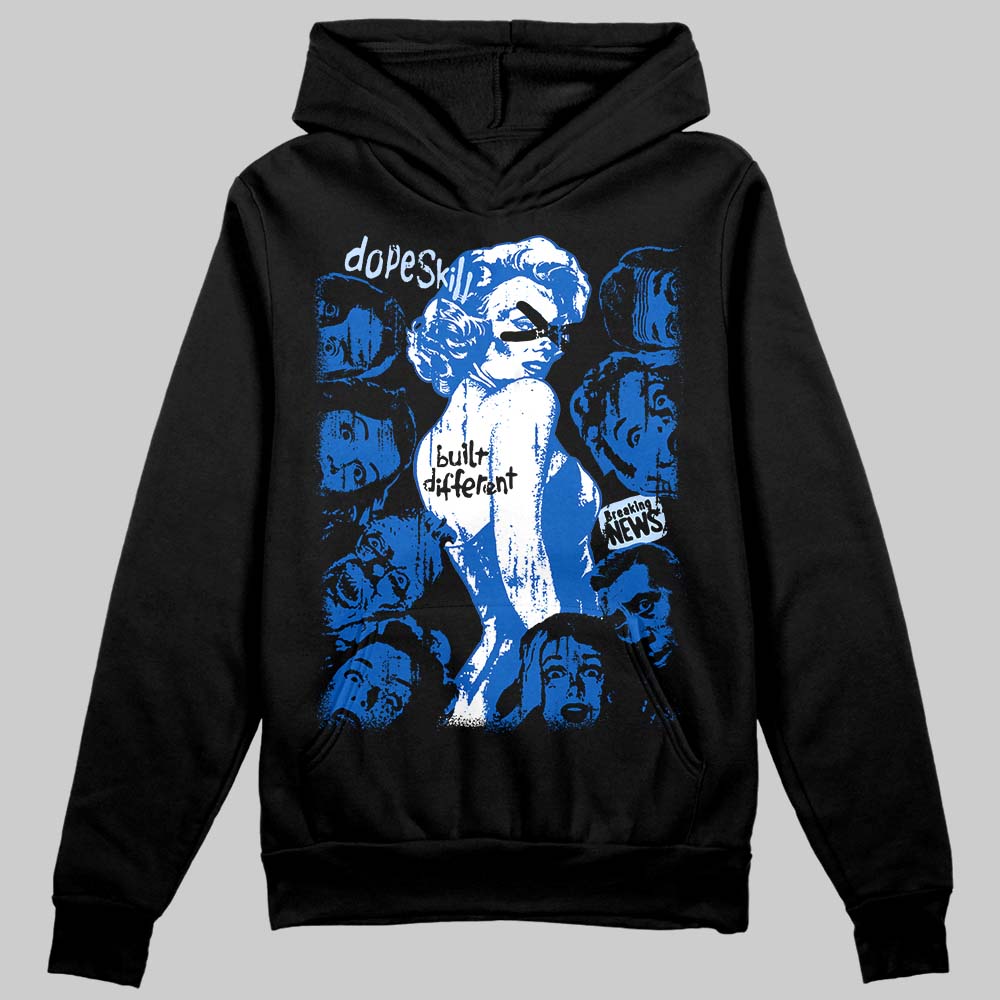 Jordan 11 "Space Jam" (2026) DopeSkill Hoodie Built Different Graphic Streetwear - Black