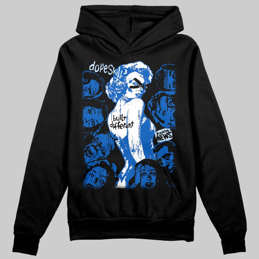 Jordan 11 "Space Jam" (2026) DopeSkill Hoodie Built Different Graphic Streetwear - Black