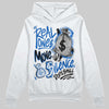 Jordan 11 "Space Jam" (2026) DopeSkill Hoodie Real Ones Move In Silence Graphic Streetwear - White