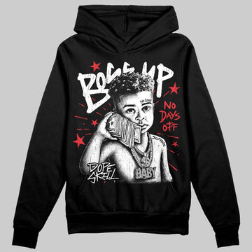 Jordan 9 Space Jam DopeSkill Hoodie Sweatshirt Boss Up Graphic Streetwear - Black