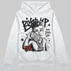 Jordan 9 Space Jam DopeSkill Hoodie Sweatshirt Boss Up Graphic Streetwear - White 