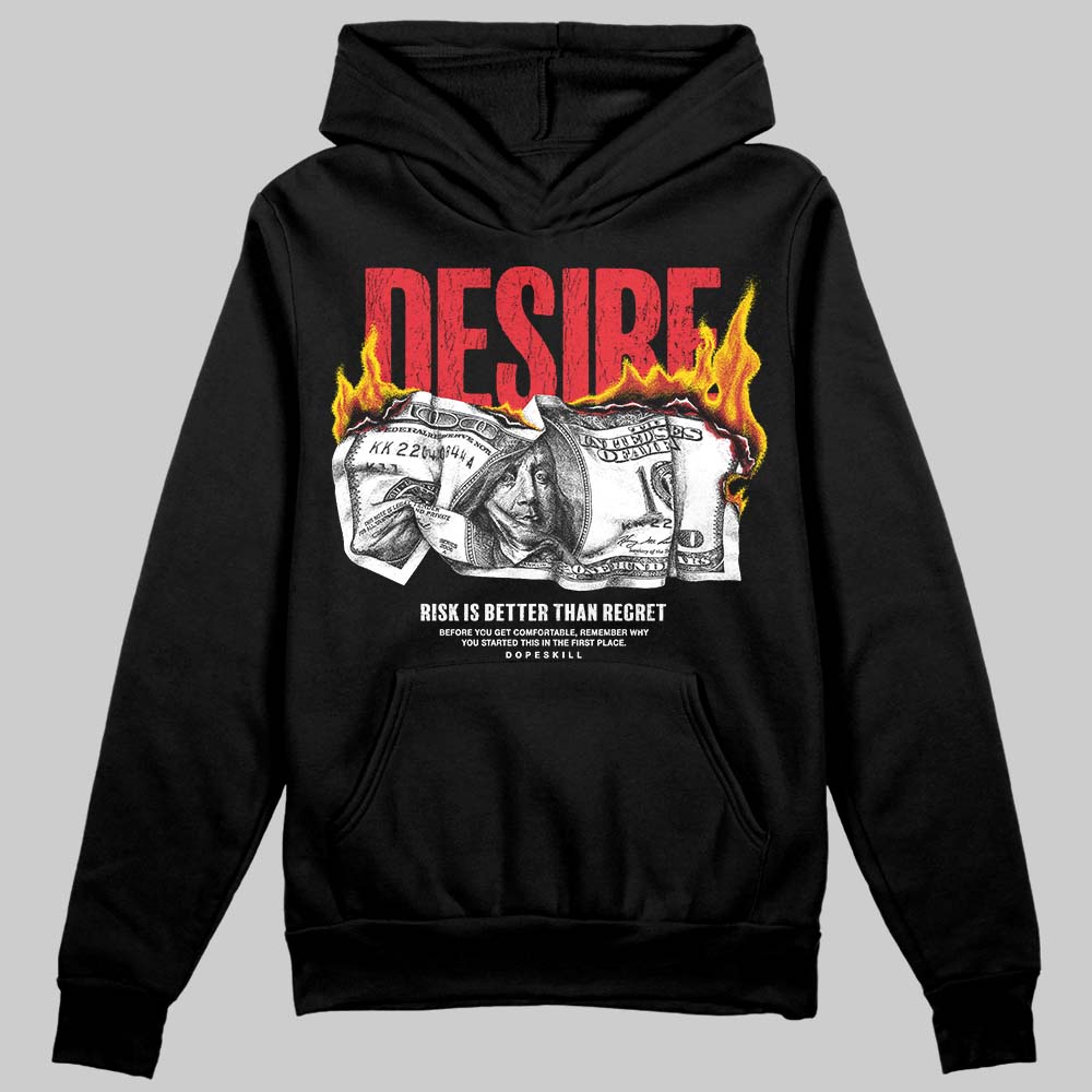 Jordan 9 Space Jam DopeSkill Hoodie Sweatshirt Desire Graphic Streetwear - Black