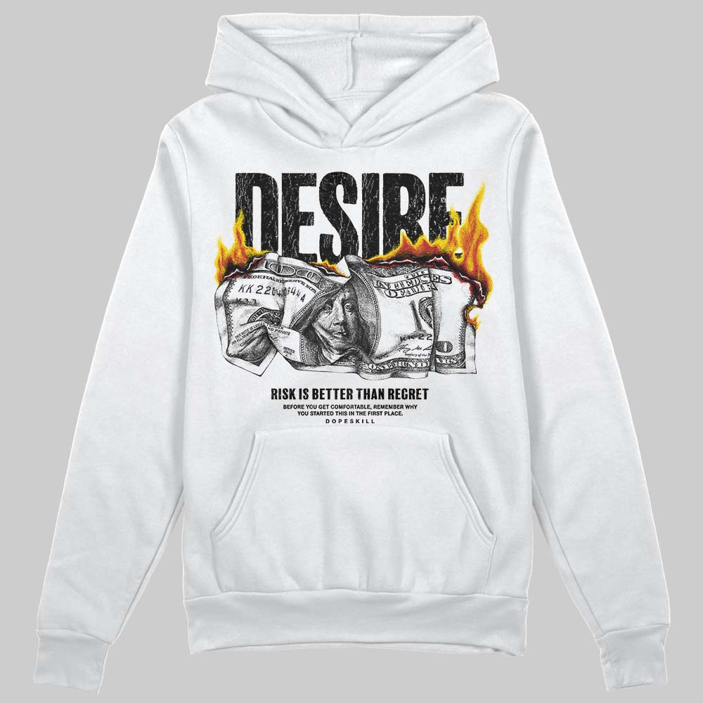 Jordan 9 Space Jam DopeSkill Hoodie Sweatshirt Desire Graphic Streetwear - White